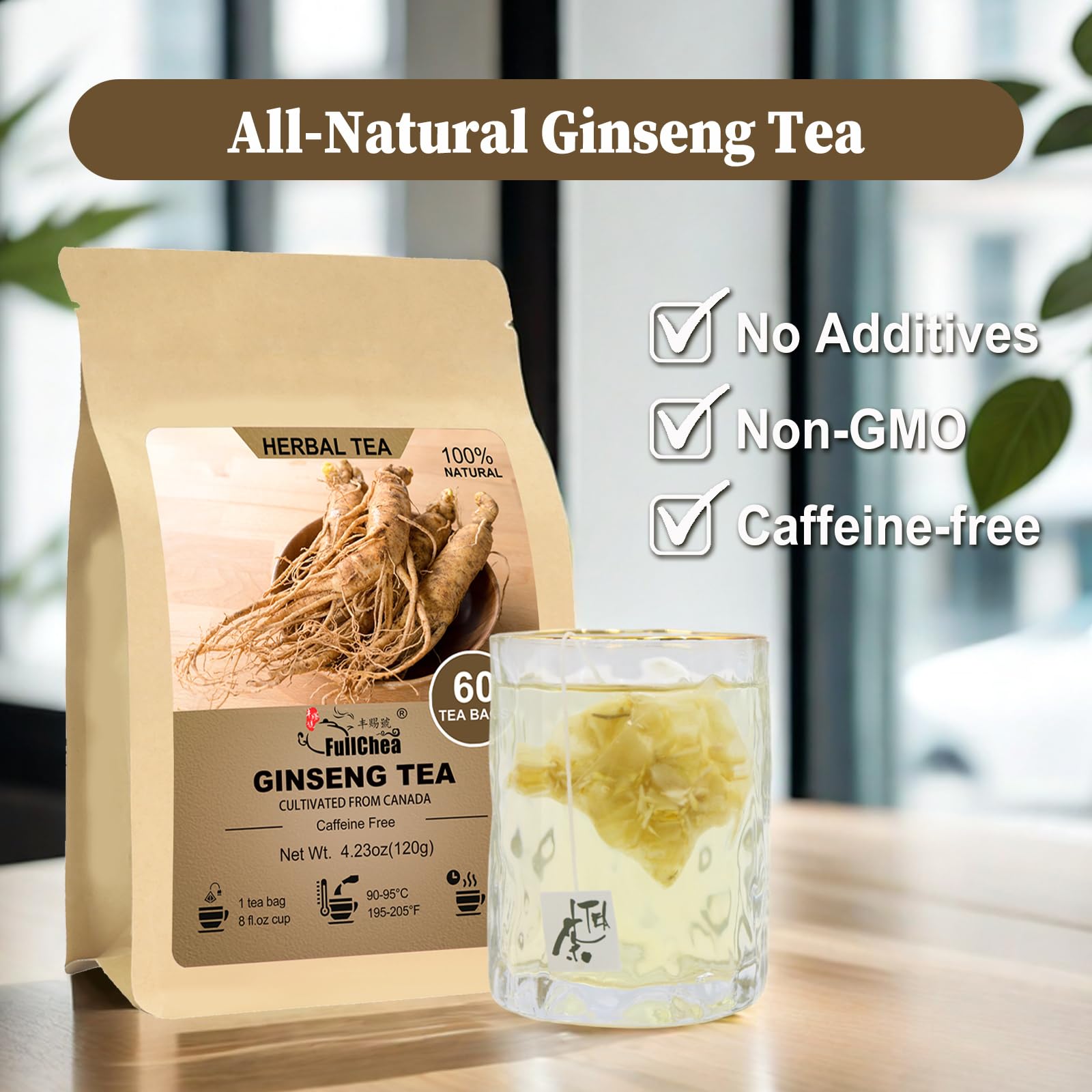 Té de Ginseng Vista 4